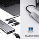 Aukey 9-in-2 USB-C Hub with Ethernet & HDMI Port | $48 | Amazon | Promo code 23A8YJP6